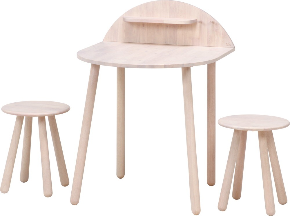 北欧風のコンパクトダイニングセット【ＮＳ ダイニング３点セット ＷＨＷ】