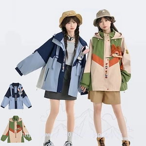 ズートピア ジュディホップス コート ペアルック カップル レディース 防風 綿 メンズ お揃い服 長袖 秋冬 親子ペアルック ロングズボン