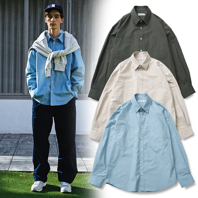 NORDSTUDIO RERAXED TWO POCKET SHIRT シャツ