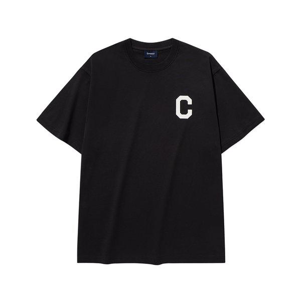 クールコットンCロゴTシャツ ブラック CO2502ST31BK