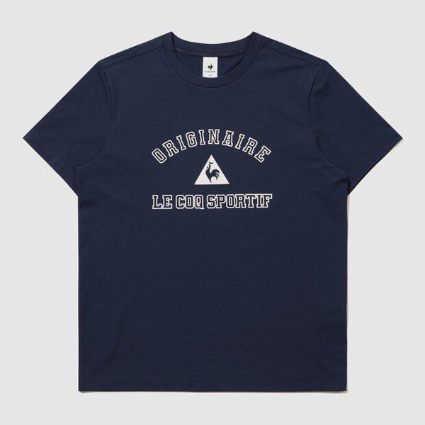 ユニ レター グラフィック ルフレッシュ 半袖Tシャツ (QR123LRS22_DNV) 6,209円