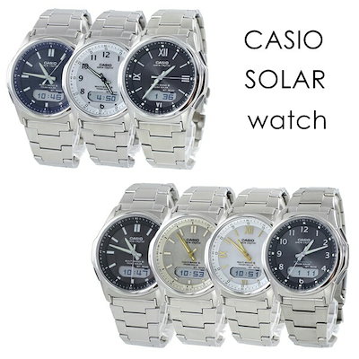 CASIO カシオ 電波ソーラー 海外旅行 2都市時刻 使いやすい 国内正規品 選べる7モデル 腕時計 手表 メンズ レディース 時計 WAVE CEPTOR アナログ デジタル アナデジ シンプル
