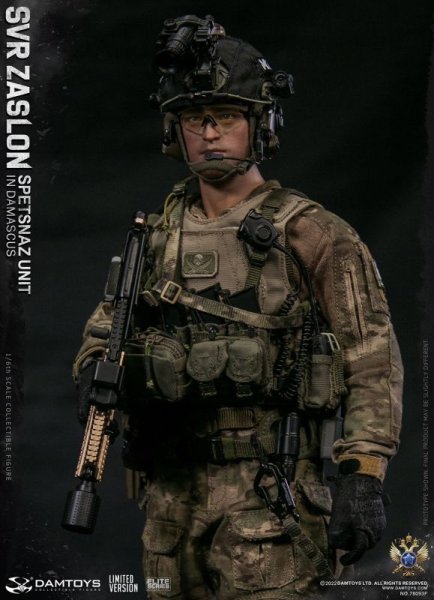 DAMTOYS RUSSIAN SVR ZASLON IN DAMASCUS 1/6 78093F LIMITED VERSION 29,185円