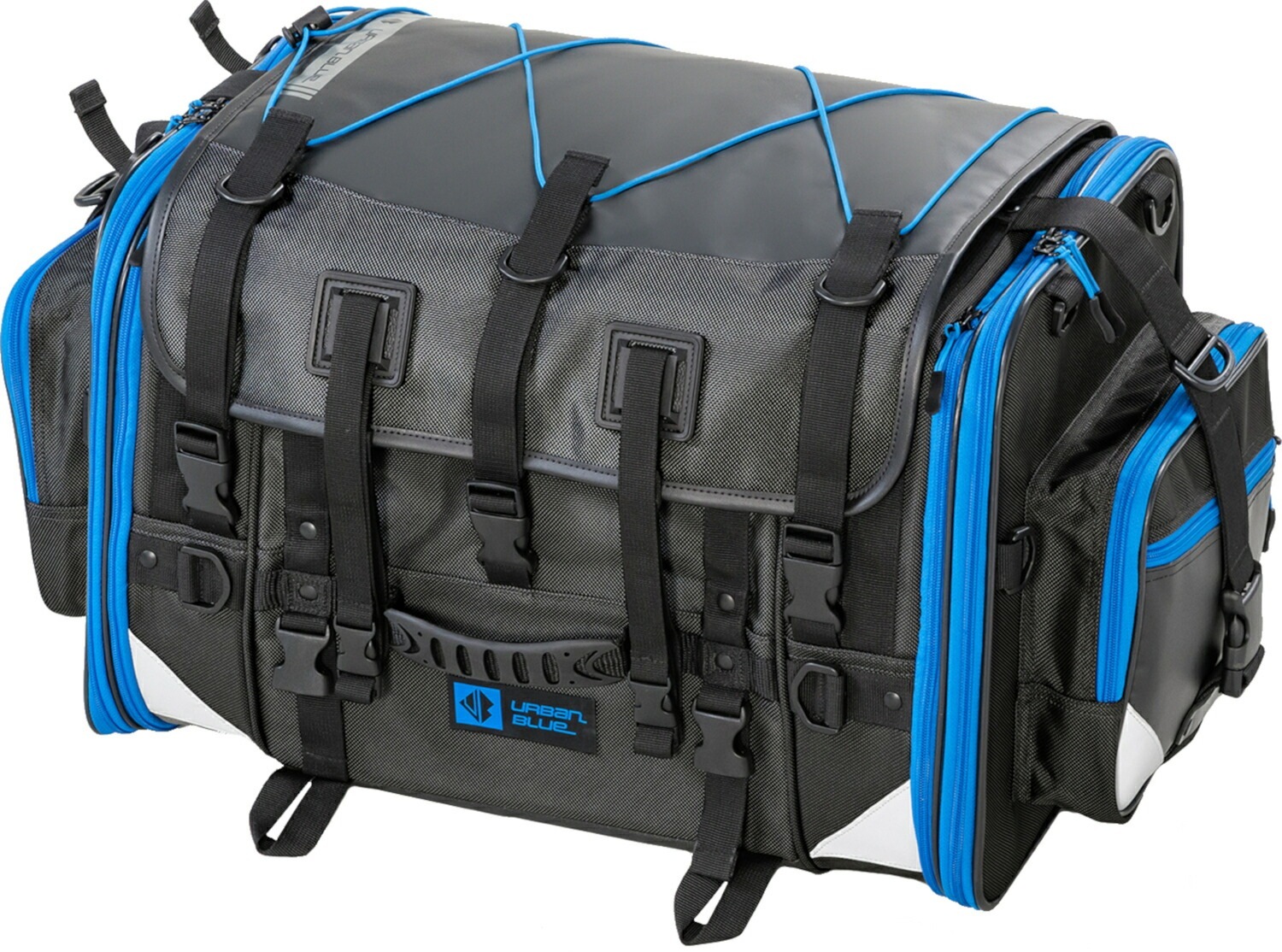 タナックス(TANAX) MOTOFIZZ バイク用 キャンピングシートバッグ2 アーバンブルー 容量 59-75L MFK-277