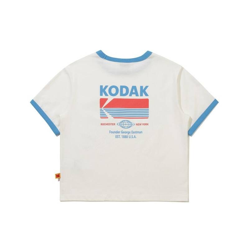 コダック KODAK ブリーズポップ ビッググラフィック 半袖Tシャツ レディース IVORY K6222LRS54IVR 399179