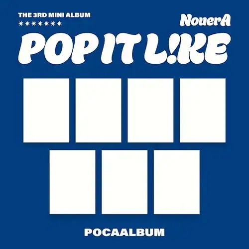 [7種セット] NouerA - 3rd Mini [POP IT LIKE] [POCA Ver.]