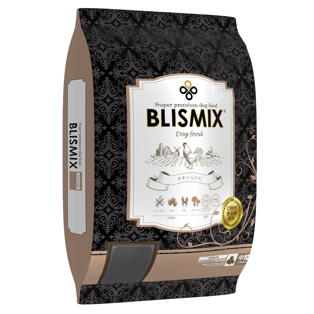 ドッグフード　ブリスミックス　犬用　チキン　中粒　１３．６ｋｇ　ＣＲＣ45―05―06―04―00