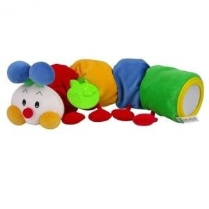 キャタピラー布刺激韓国の赤ちゃんの美しい人気の人形おしゃぶり安全ミラー統合認知開発 4,863円