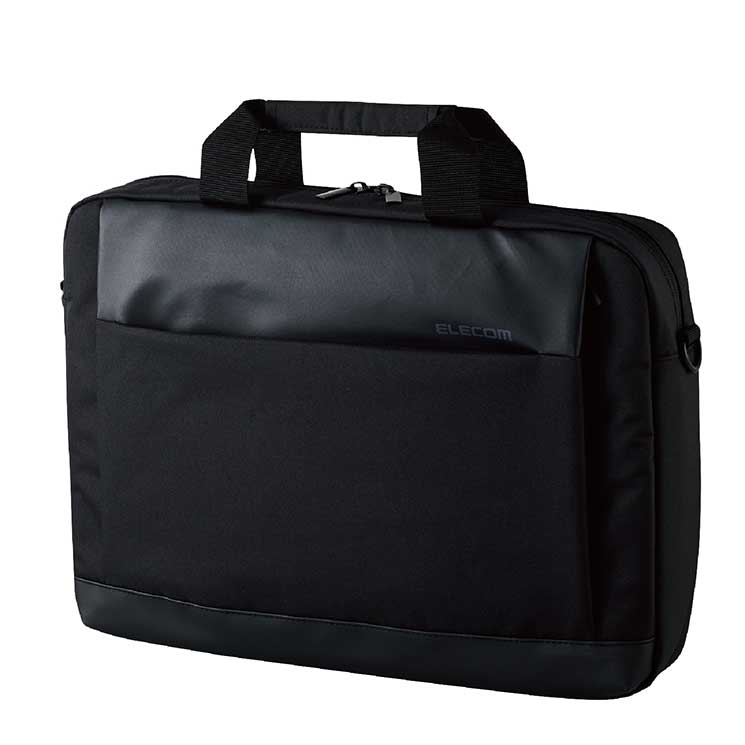 ビジネスバッグ パソコンバッグ 整理 ポケット 15.6インチ 2way 撥水加工 ポリエステル ショルダーベルト付き おすすめ メンズ bm-bssdbk