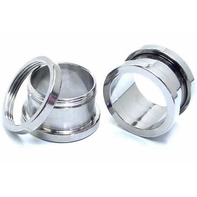 ボディピアス 24mm フレッシュトンネル 24ミリ ステンレス 定番 ラージホール 銀色 シルバー 土管型 ネジ式 装着簡単 シンプルプレーン 耳 軟骨 舌 口 拡張 xxxtn24xxxxxx 8,374円