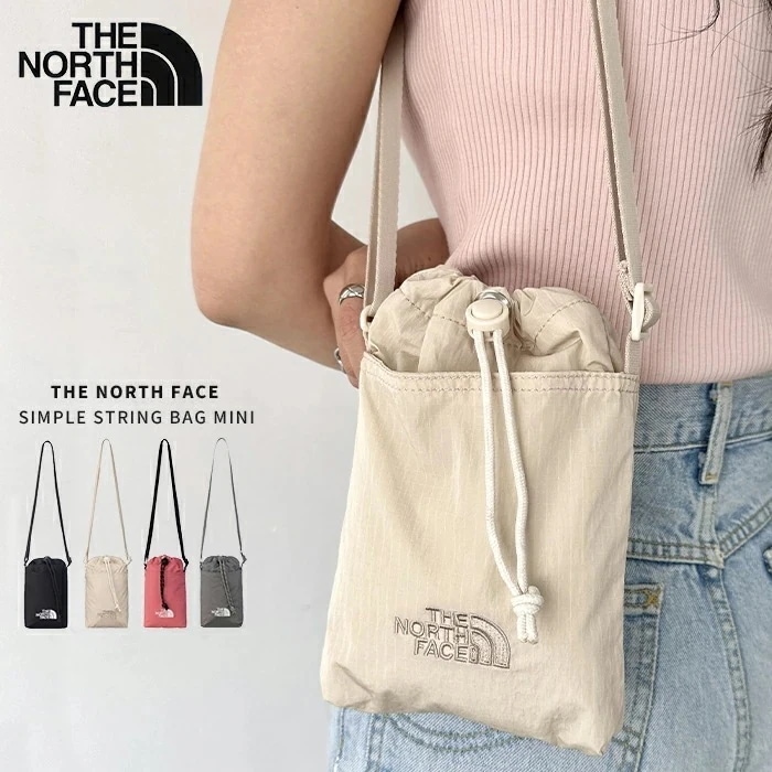 【送料無料】THE NORTH FACE / SIMPLE STRING BAG MINI ノースフェイス ミニバッグ ショルダーバッグ ポシェット サコッシュ 2way ポーチ 財布 スマホショル 6,544円