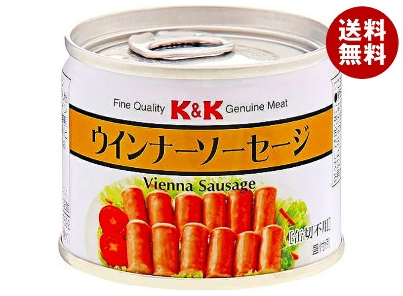 メーカー/問屋直送国分 K&K ウインナーソーセージ EO 8号缶 105g＊6個入＊(2ケース)