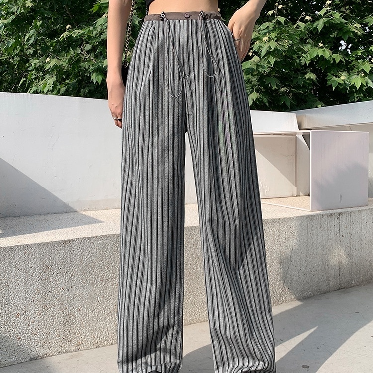 ボトムス パンツ ロングパンツ ロング丈 ハイウエスト バックポケット 冷感 薄手 かわいい 大人可愛い きれいめ シンプル カジュアル 上品 おしゃれ かっこい 大人女子 こなれ感 ラフ 個性的