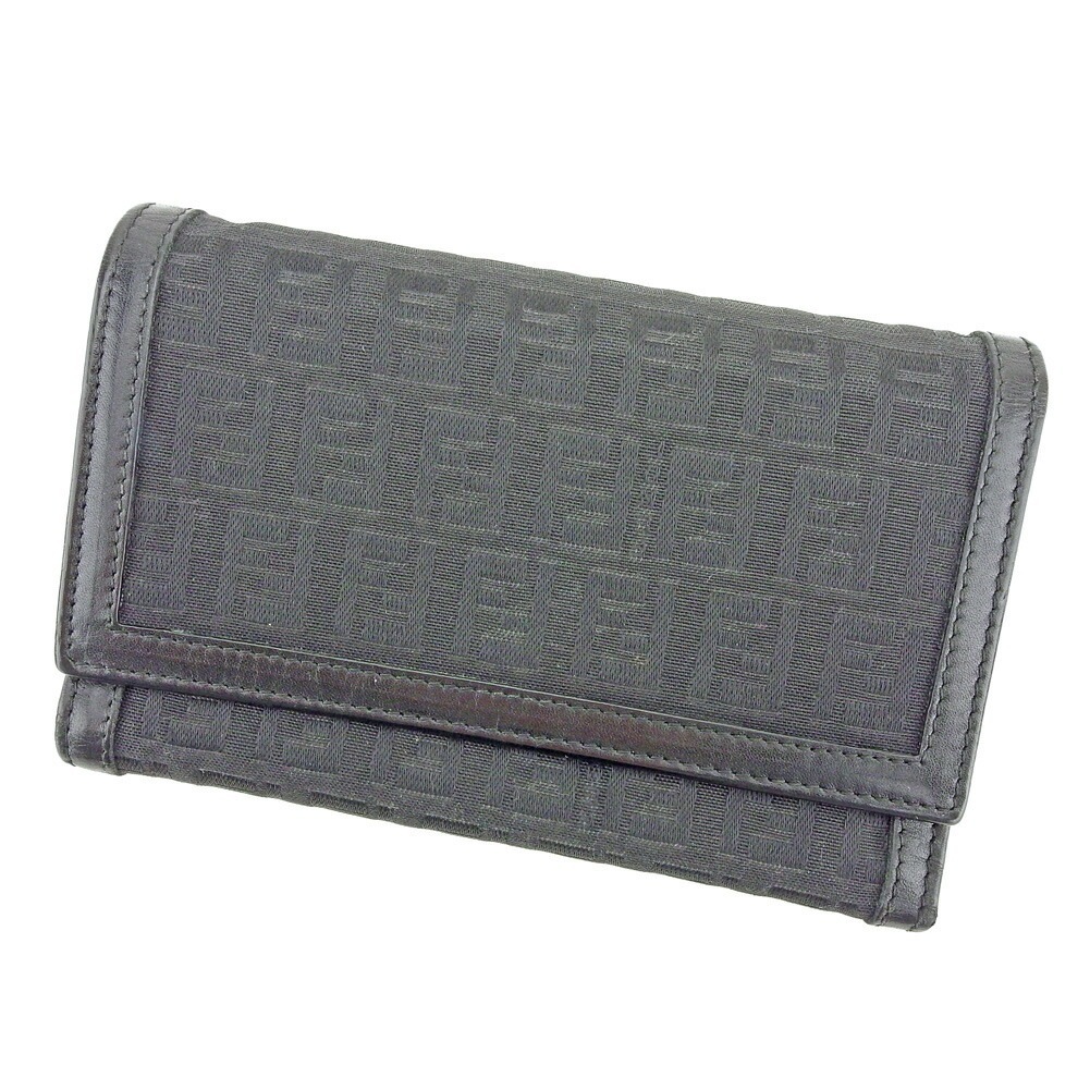 三つ折り 財布 ズッキーノ ブラック 中古 27,154円