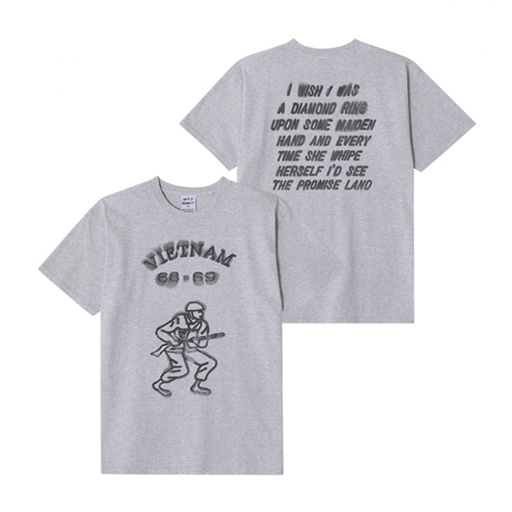 ワイルドドンキー T-VIETNAM ユニセックス半袖Tシャツ