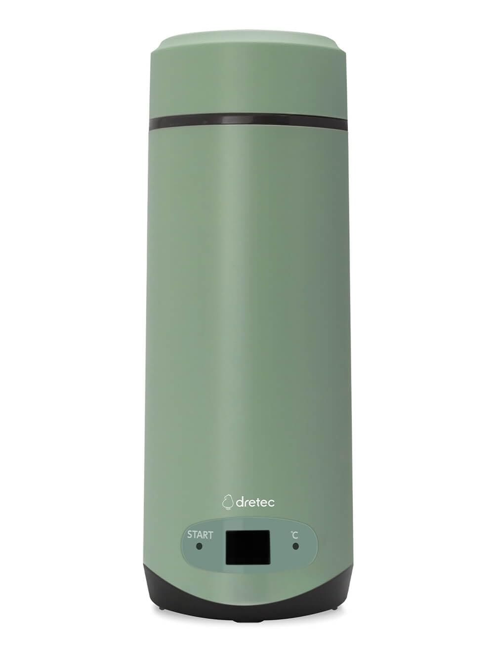 ドリテック 沸かせる温度調節機能付きボトル沸かせる温調ボトル グリーン PO-166GN