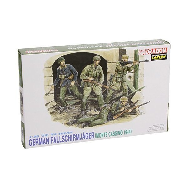 Dragon 1/35 German Fallschirmjager Monte Cassino 並行輸入品