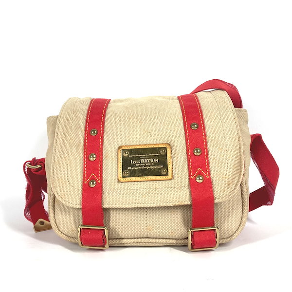 美品】ルイヴィトン アンティグア ブザスPM 斜めがけ ショルダーバッグ 