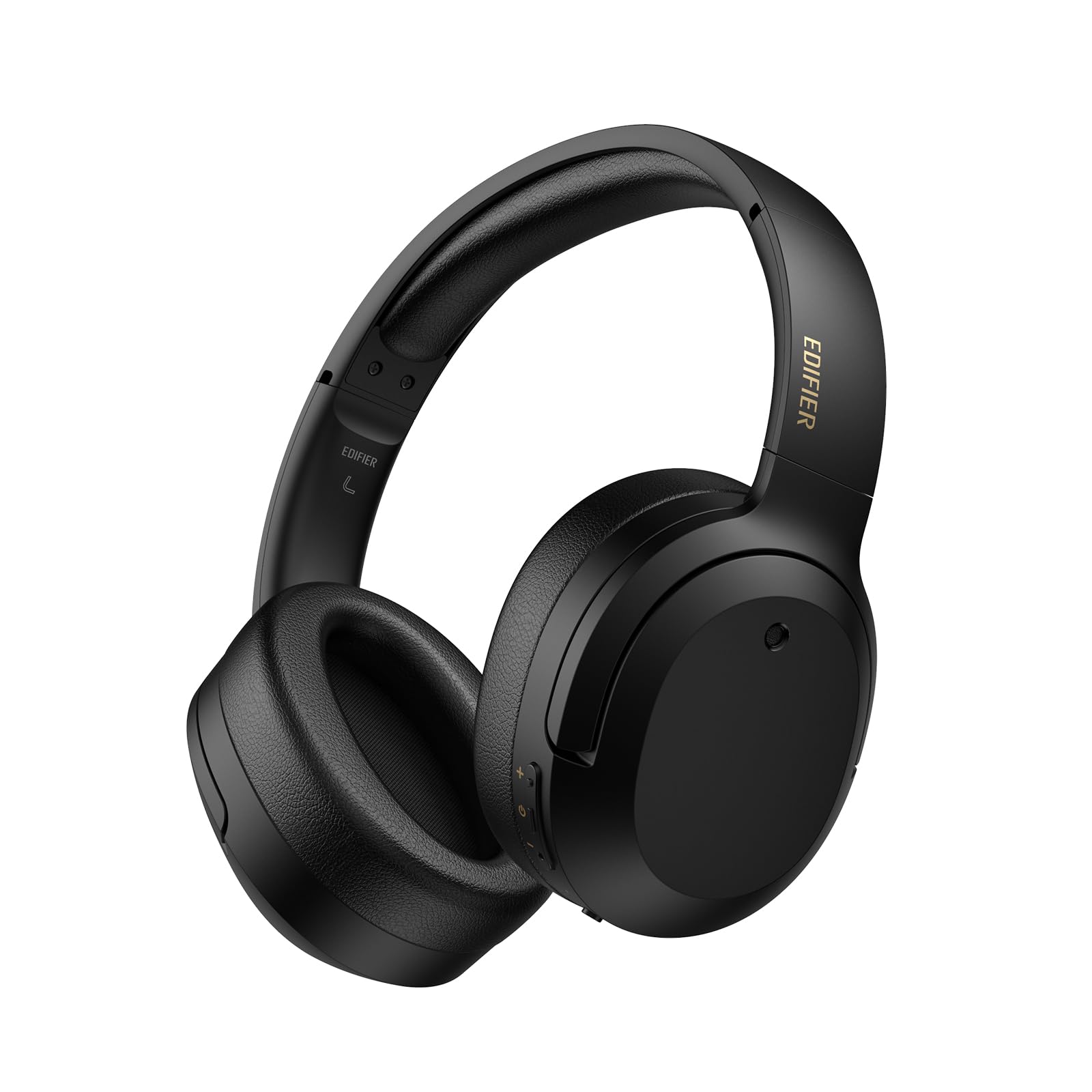 「VGP2023 金賞」Edifier W820NB PLUS ワイヤレス ノイズキャンセリング ヘッドホン Hi-Res ハイレゾ無線/LDAC対応Bluetooth 5.2 外音取り込み 最大49