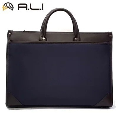 A.L.I ビジネスバッグ ビジネスカジュアル RAMBLE AD-3133-NV ネイビー【送料無料】