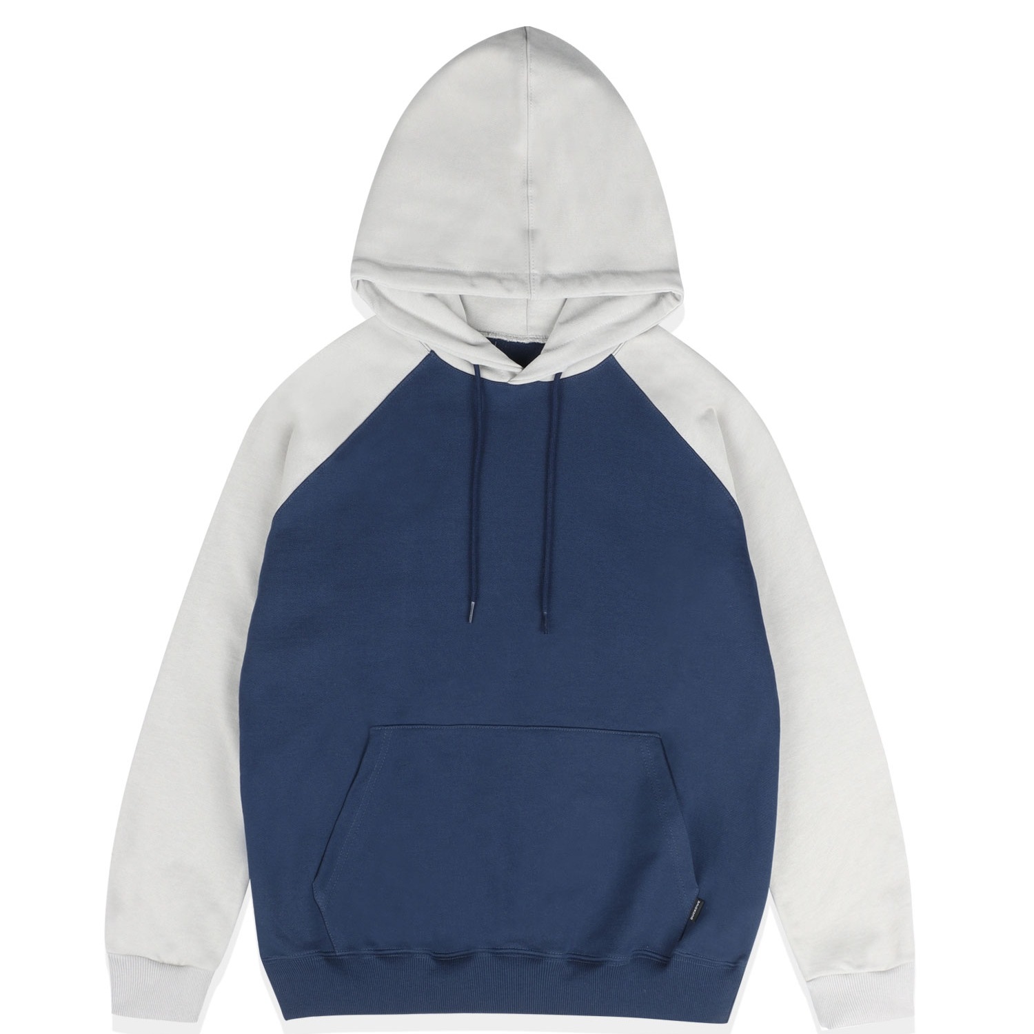 MIX RAGLAN SLEEVE HOODIE（NAVY）