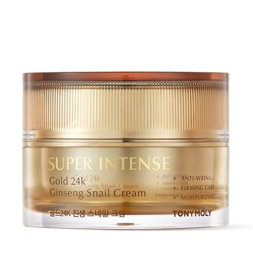 スーパー インテンス ゴールド24K ジンサン スネイル クリーム 50ml (弾力/保湿/栄養供給/活力)