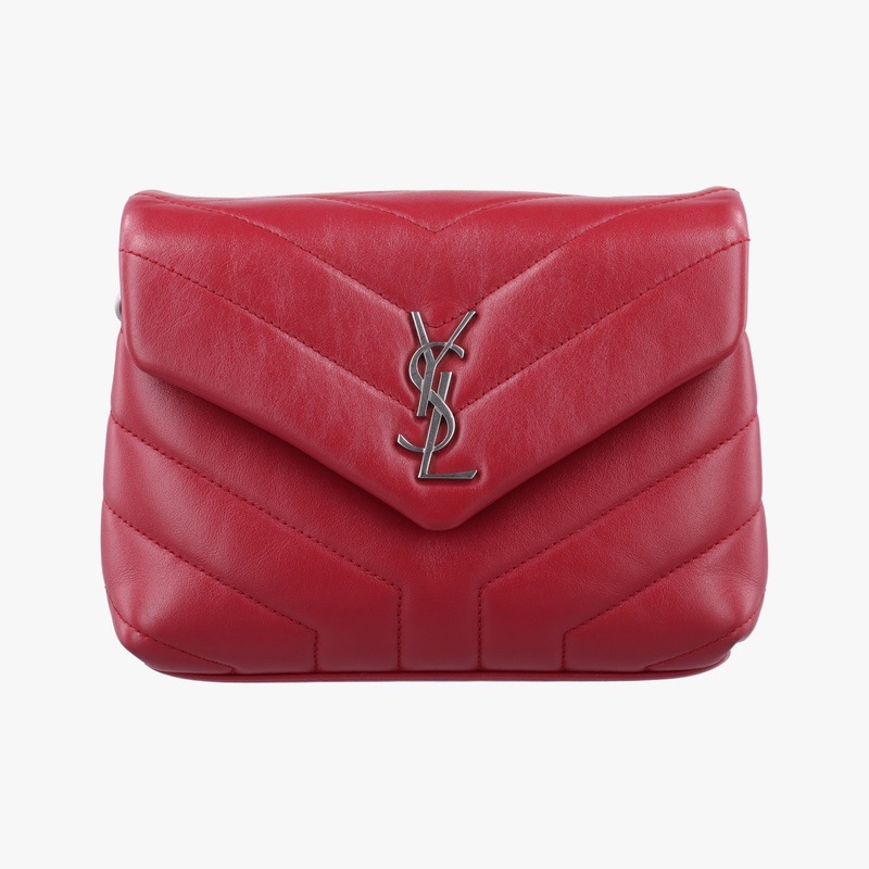 モノグラム ルルトイレッドレザー467072GUE467072.0118中古