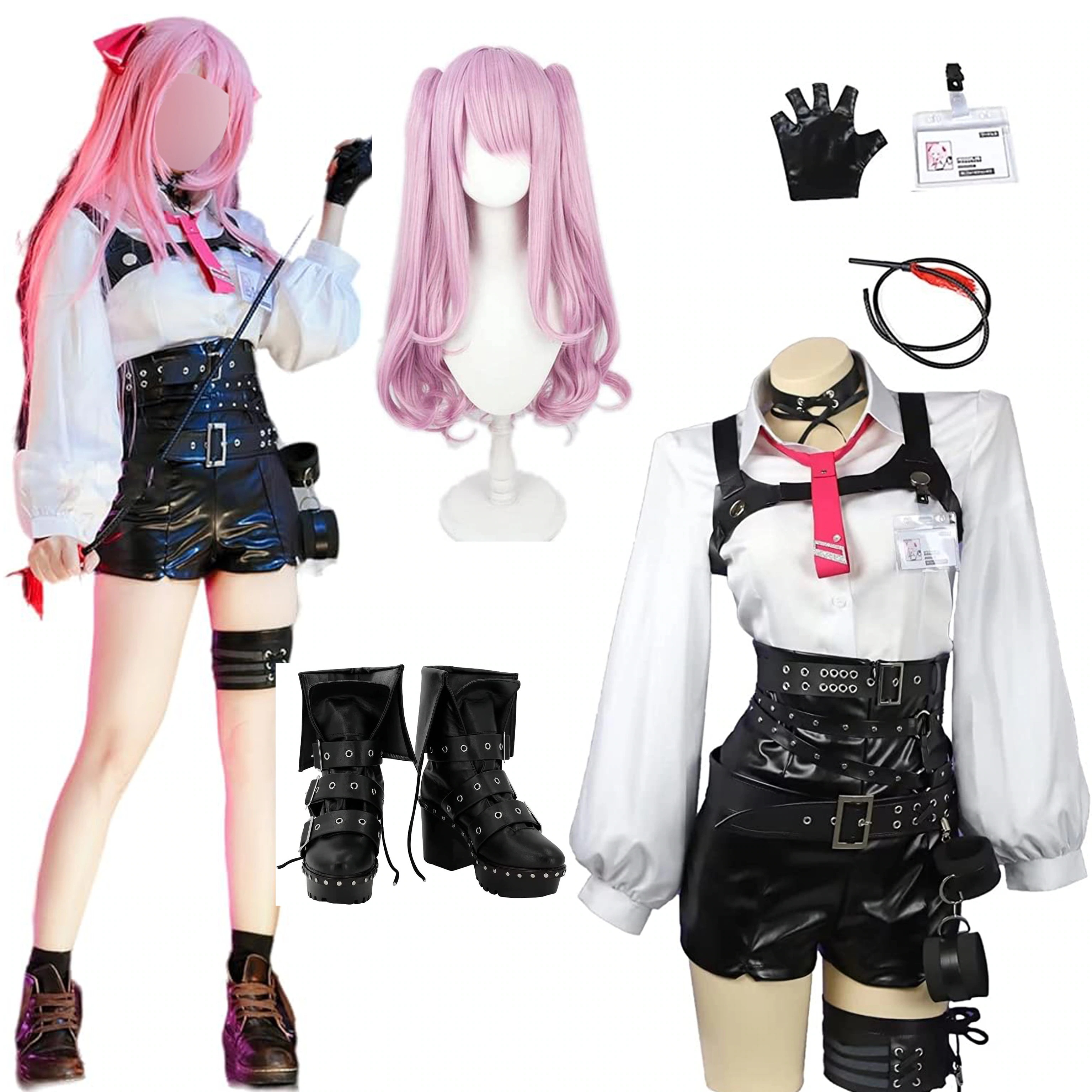 【予約商品】ウィッグ コスプレ衣装 学園祭 ハロウィン 大人 撮影 セーラー服 ニッケ ゆに Yuni ユニ メガニケ 勝利 ユニ ラピ NIKKE コスプレ ニケ 鉄道護衛部隊 コスプレ衣装
