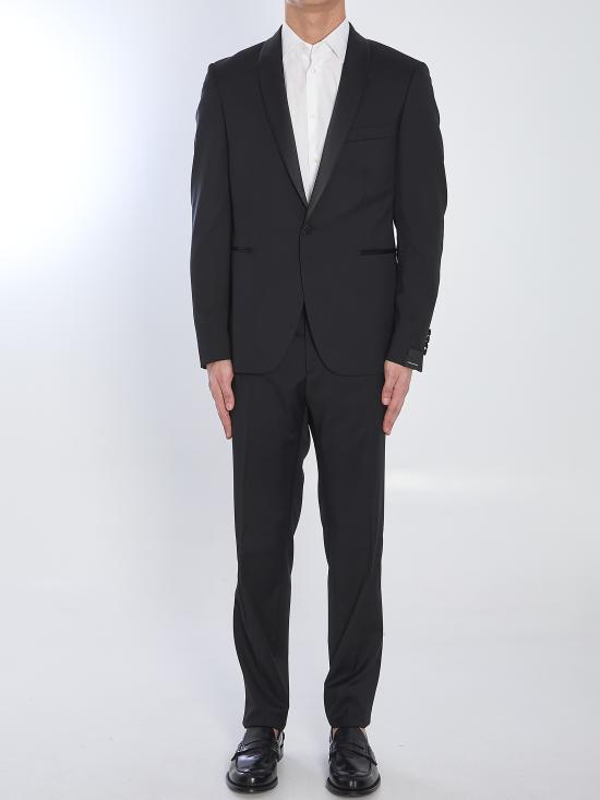 TAGLIATORE Men Clothing SFBR18A01 BLACK