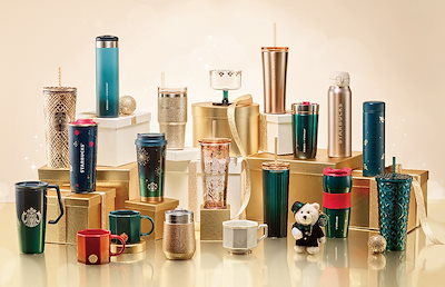 【新品送料込】韓国スタバ クリスマス限定2024 タンブラー 355ml スタバ『韓国』クリスマスグッズまとめ！2024年はゆきだるま、犬