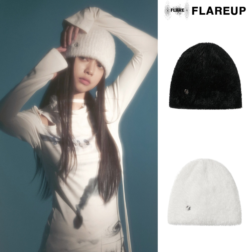 【FLAREUP】Fur Knit Beanie