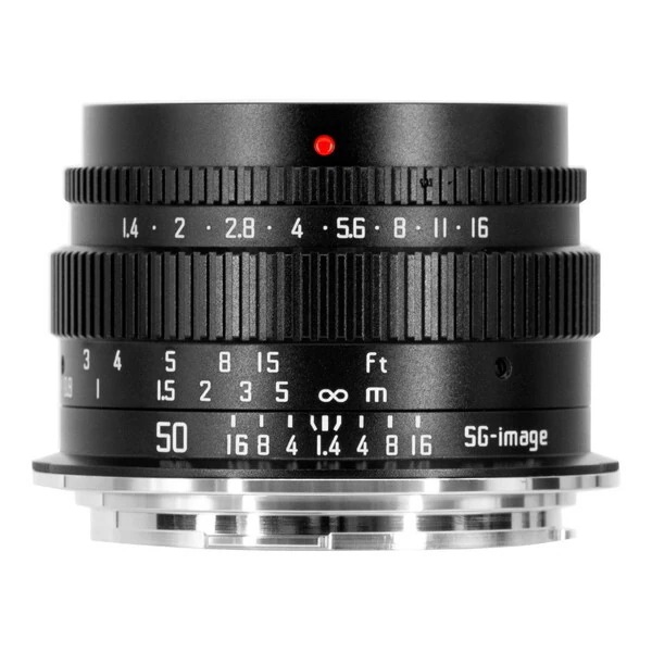SG-image SG 50mm F1.4 Z C ブラック 中望遠レンズ(ニコンZマウント)
