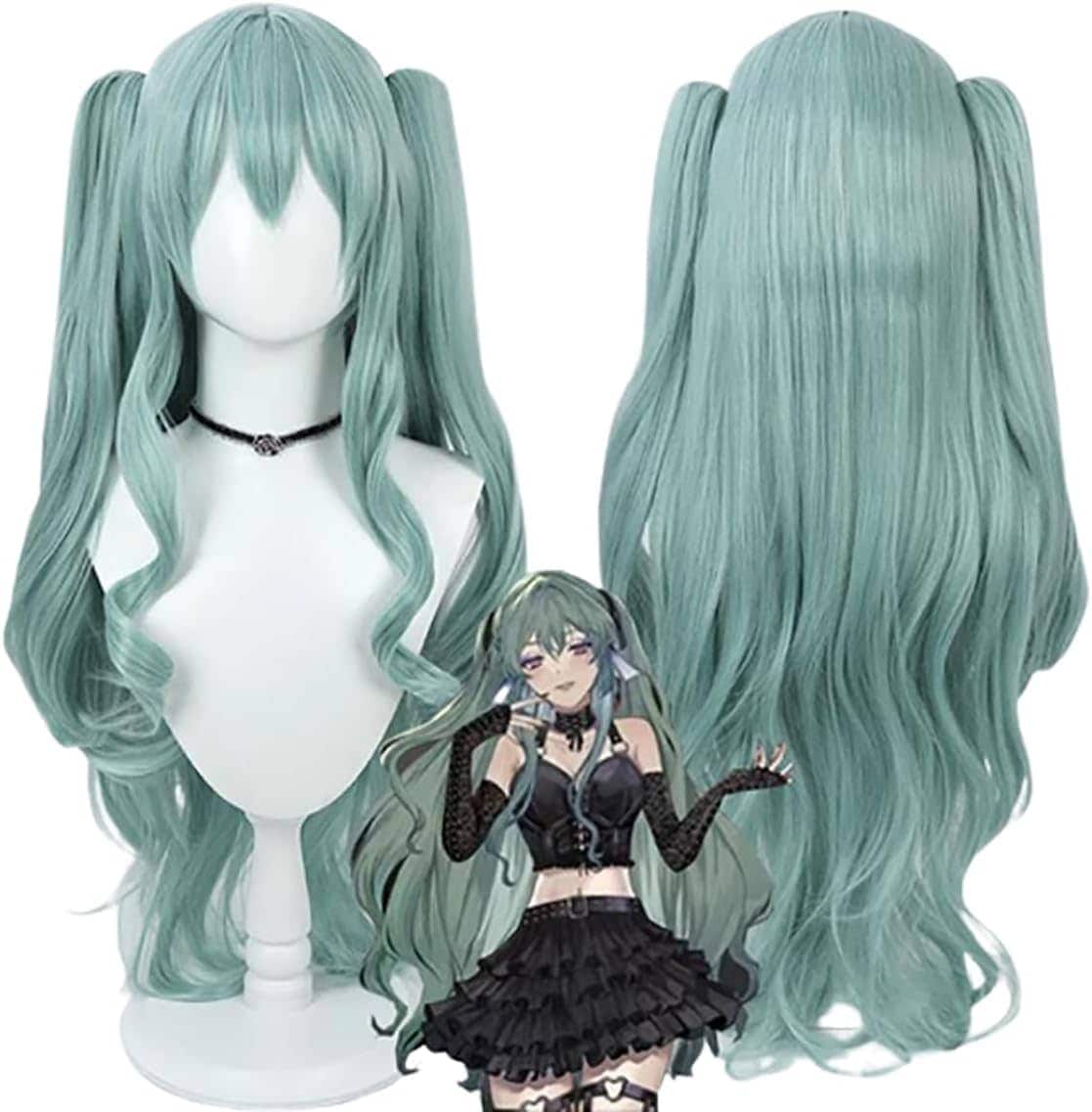 コスプレウィッグバーチャルライバーVTuber風彩虹社竜宮フィナーナFinana Ryugu LazuLight一期生かつら WIG 耐熱 5,031円