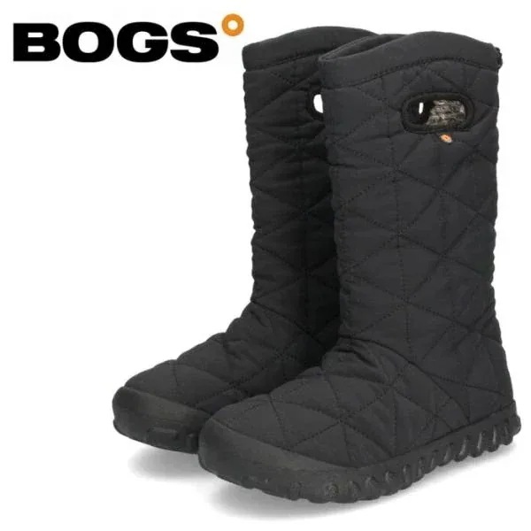 BOGS ボグス スノーブーツ レディース ウィンターブーツ 防水 防寒 防滑 B-MOC HIGH 78940S ブラック 靴
