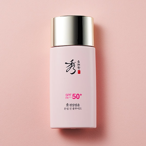 天参(チョンサム)雪潤(ソルユン)トーンアップサンフルード 60ml :: バリア 自然 エージン