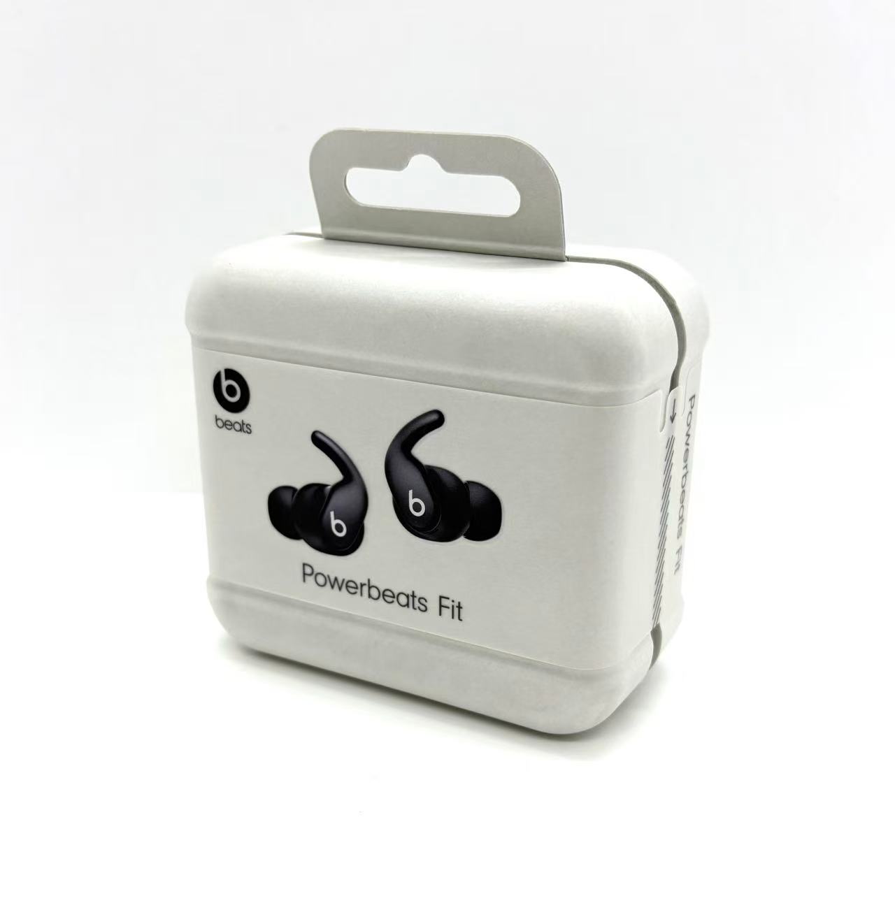 「新品」Powerbeats Fit ME2J4PA/A [ジェットブラック] ワイヤレスイヤホン