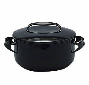 野田琺瑯 ノマク キャセロール 20cm NOM-20T BK ブラック