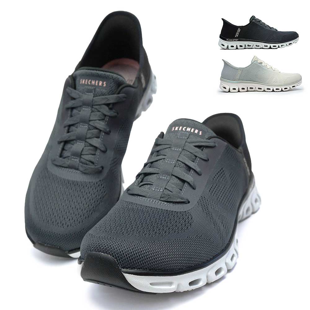 スリップインズ レディース 104566 グリッドステップ エキサイト 手を使わずに履ける