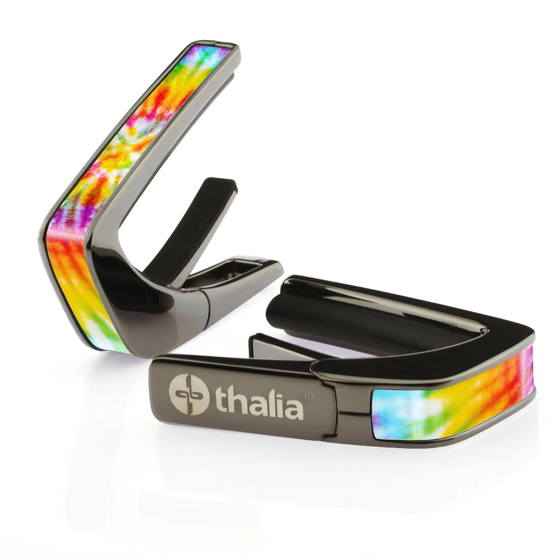 Thalia Capos ギターカポ ブラッククローム仕上げ TH-CB201-23 Pearl Tie-Dye アメリカ製【並行輸入】