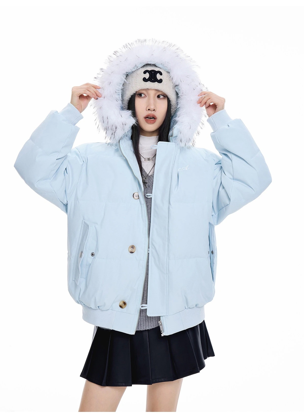 最低価格保証！ダウンコート レディース 90%ダウン モッズコート ロング丈 ファー付き フード 2026 冬 アウター 極暖 暖かい 厚手 防寒 撥水 防風 ミリタリーコート 韓国 ファッション