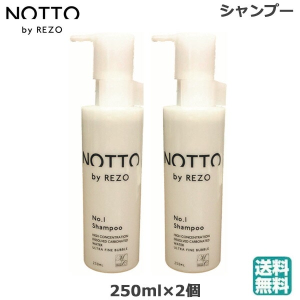 (2個セット) NOTTO　NO1　シャンプー250ml メーカー公認正規販売店