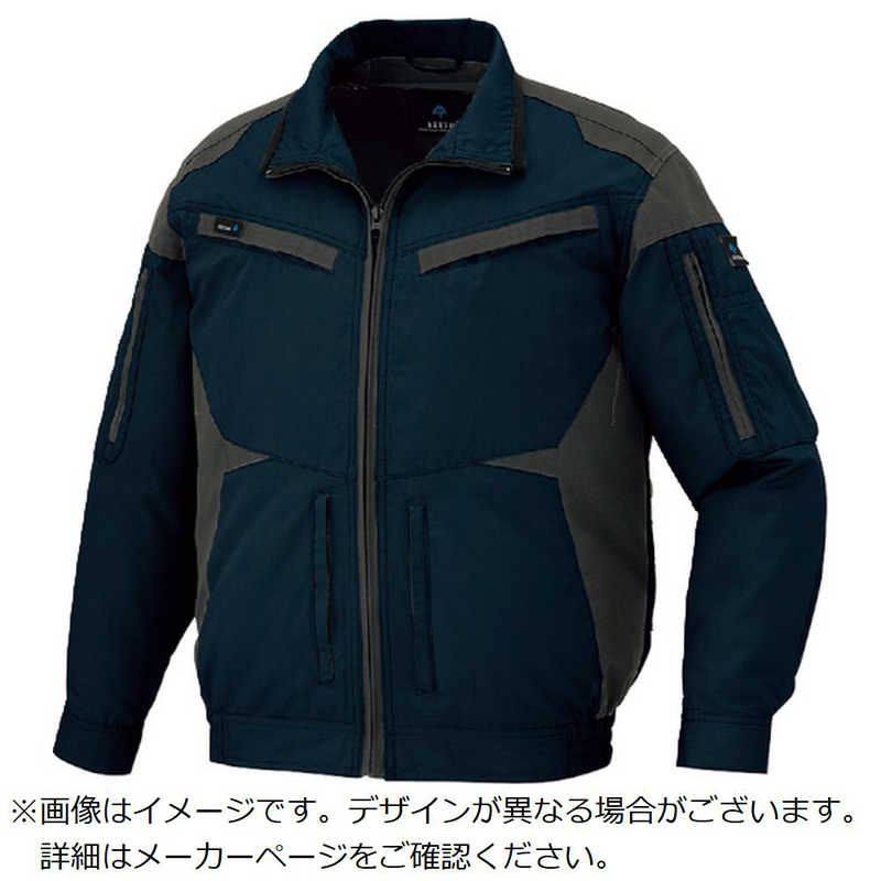 アイトス　空調服用長袖ブルゾン ( 空調服 TM ) ディープネイビー 3L　AZ305890183L