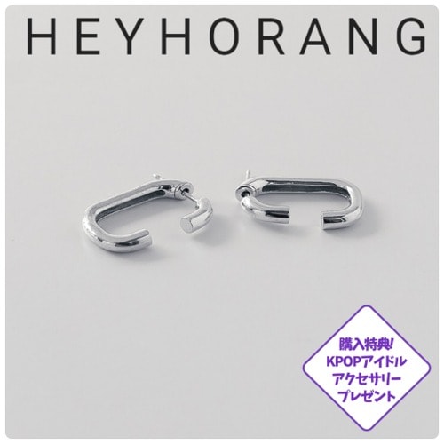 HEYHORANG公式取扱店 925silver イヤリング (ペア) Laura clutch