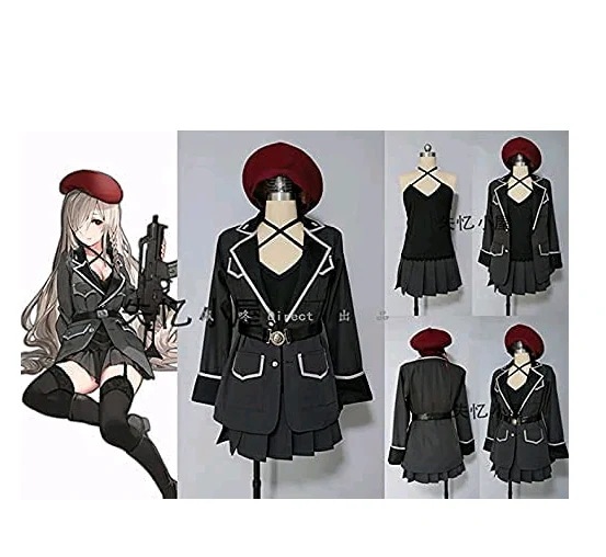 ドールズフロントラインドルフロガールフロントGrG36Cコスプレコスチュームスタイル