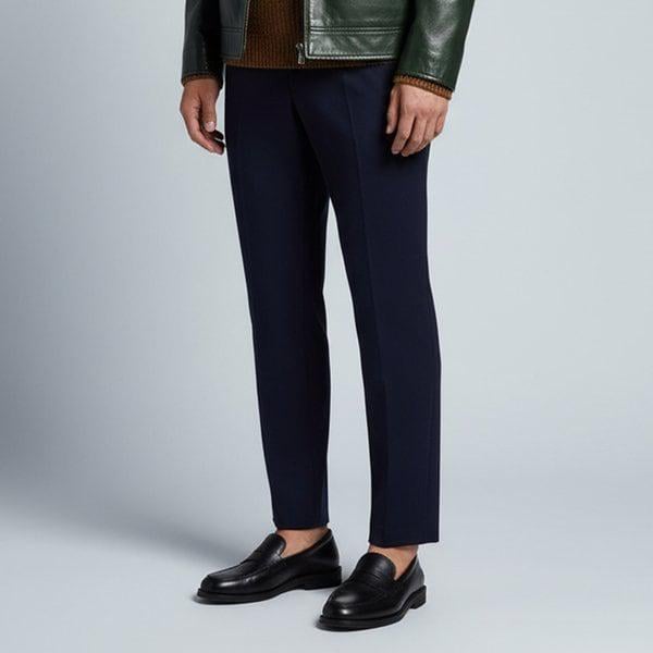 メンズ起毛スラックス9分丈冬用フォーマルパンツ3色 S~4XL 4,468円