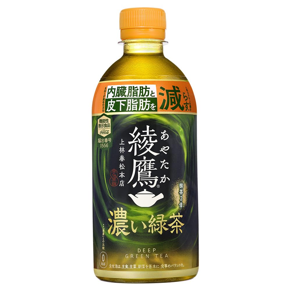 コカ・コーラ 綾鷹 濃い緑茶 440ml 加温PET×24本