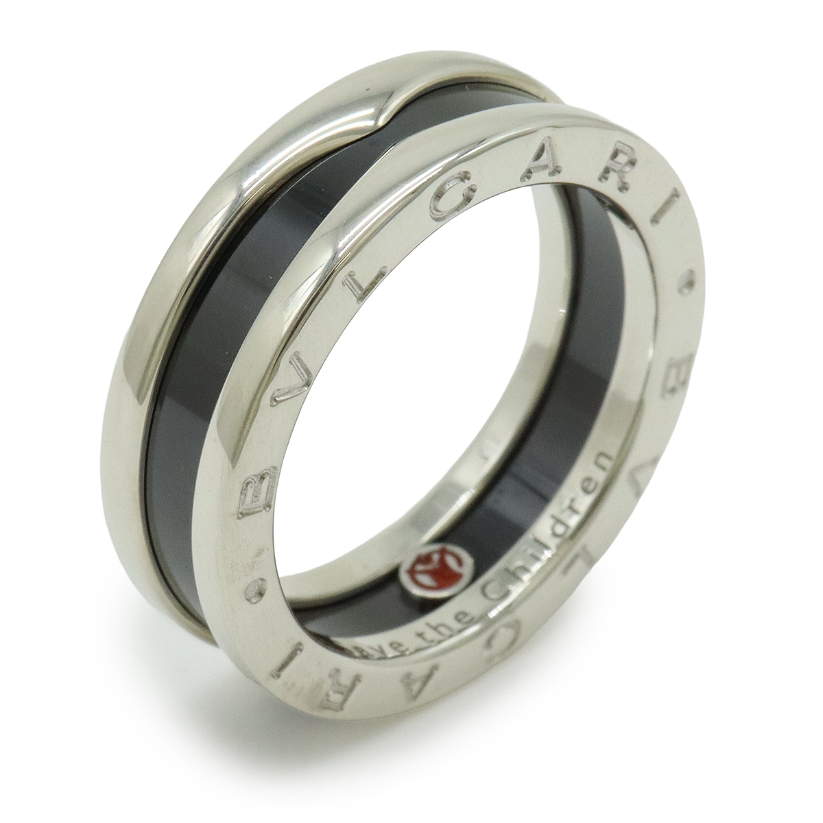 B-zero1 ビーゼロワン セーブザチルドレン リング 指輪 SV925 シルバー セラミック #56 約15号 AN85577