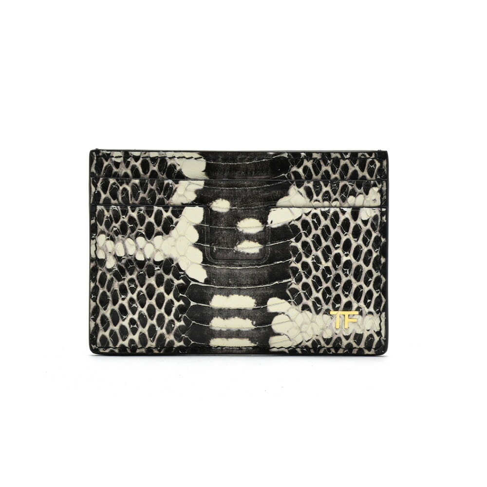 トムフォード カードケース メンズ パスケース 名刺入れ 定期入れ レザー パイソン柄 TOM FORD[m232tlcl171c9105]