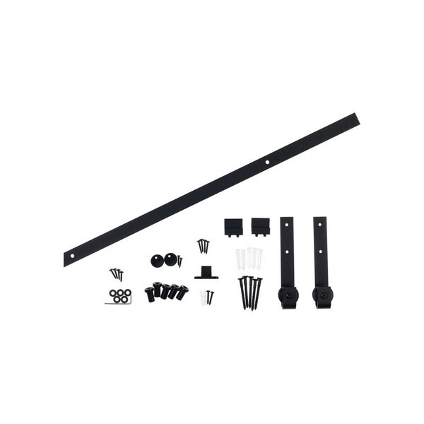 60516 吊戸ユニット レール2000mm ブラック 15kg以下