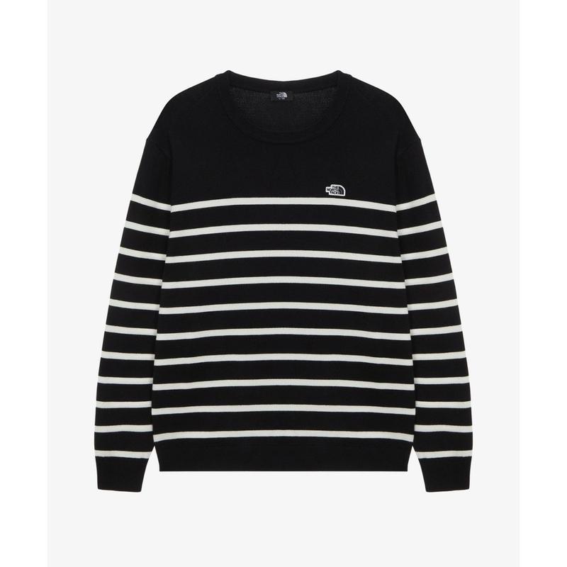 [公式] NT7AR70A 男性ボルガストライプセーター BLACK